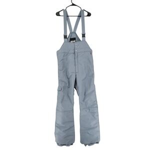 Vtg Inside Edge Snow Bibs XL Men Gray Insulated Ski Pants Sledding Outdoor Work